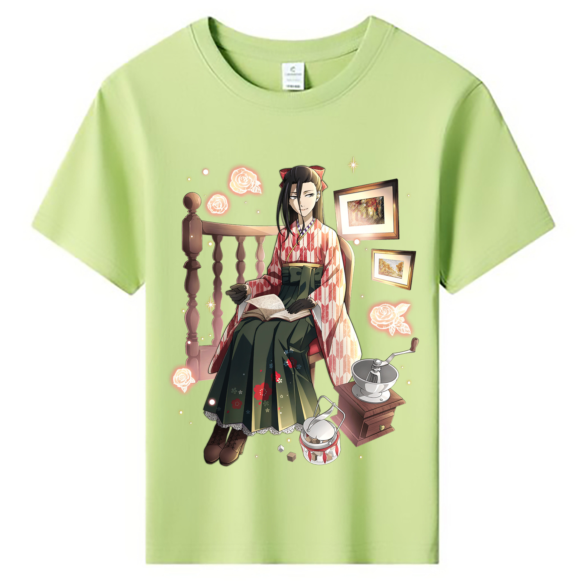 （画像用） 文豪ストレイドッグス Bungo Stray Dogs 綿100％キッズTシャツ（フロントプリント）